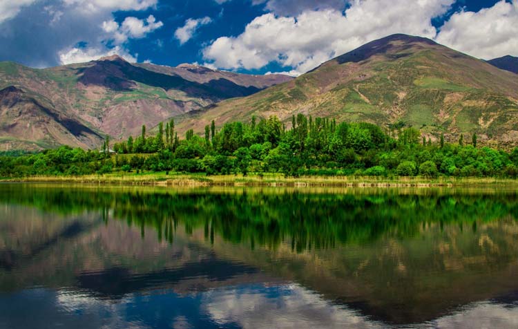 دریاچه اوان، نگینی بی همتا در ایران (+عکس)
