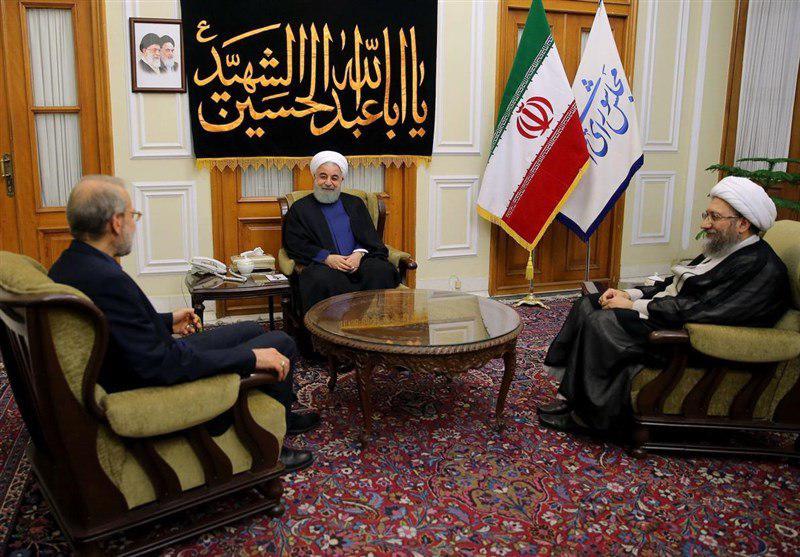 جلسه روسای قوای مجریه، مقننه و قضاییه آغاز شد