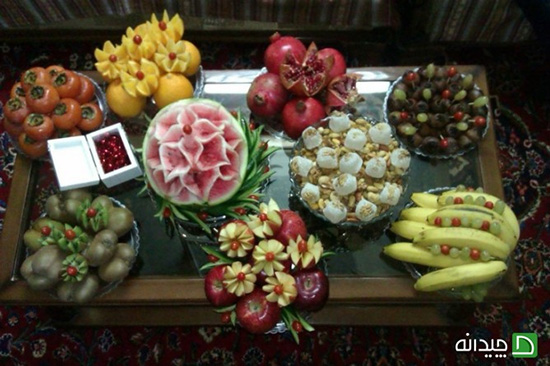 ۲۰ ایده هیجان انگیز برای سفره های شب یلدا ۲۰ ایده هیجان انگیز برای سفره های شب یلدا