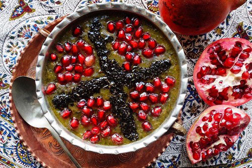 طرز تهیه آش انار