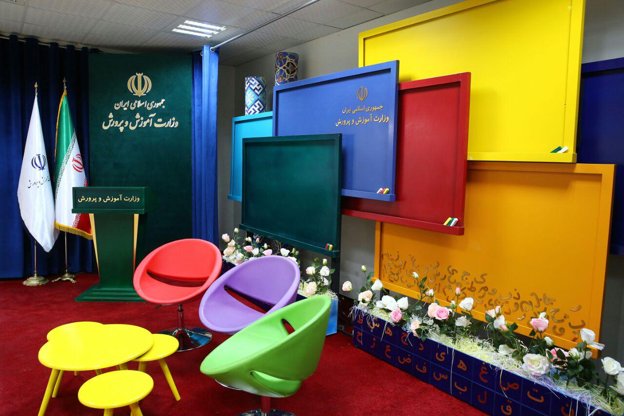 افتتاح «استوديو الفبا» در روابط عمومي آموزش و پرورش (+عکس)