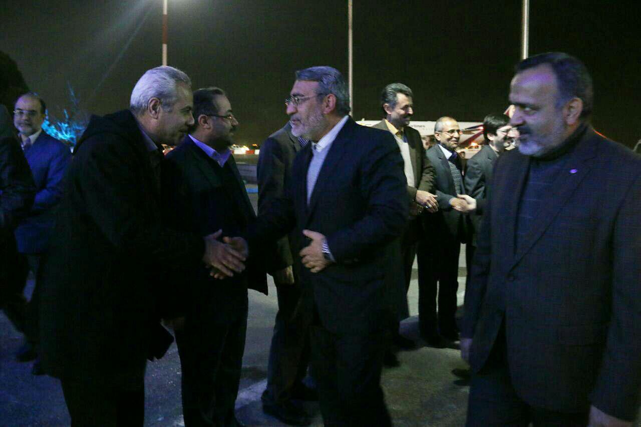 وزیر کشور وارد مشهد شد