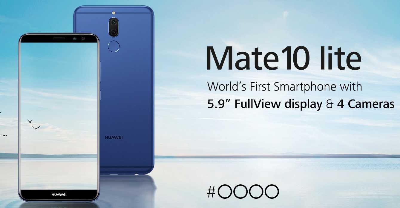 HUAWEI Mate 10 lite، اولین گوشی هوشمند با چهار دوربین