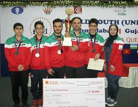 ایران به مدال برنز المپیاد شطرنج زیر 16 سال جهان رسید ایران به مدال برنز المپیاد شطرنج زیر 16 سال جهان رسید