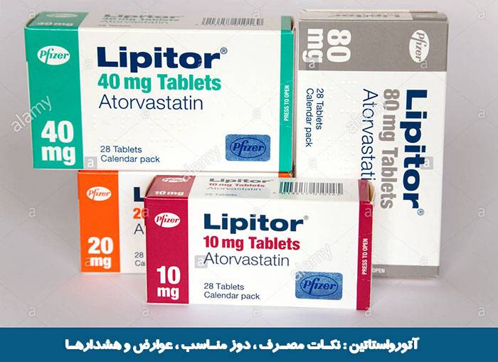 کلسترول آتورواستاتین   