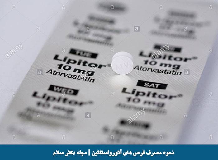 کلسترول آتورواستاتین   