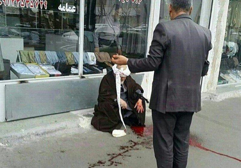 حمله با چاقو به 2 روحانی در قم (+عکس)/ دادستانی: متهم تعادل روحی و روانی نداشته