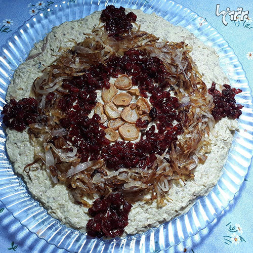 افطاری روز بیست و سوم ماه رمضان؛ کشک بادمجان کم روغن